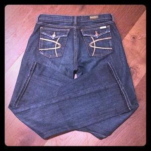David Kahn Nikki Boot Cut Flare Denim Jean Size 30